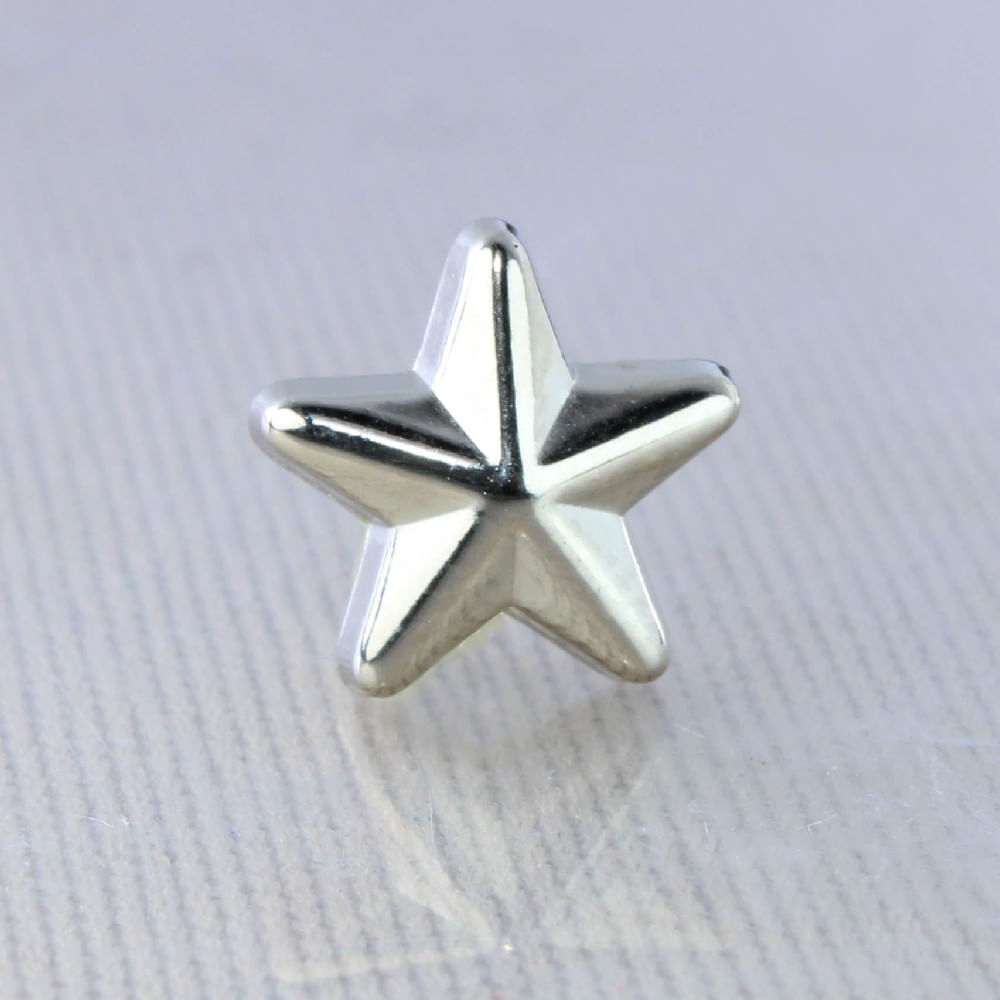 Estrela Para Rebite 10Mm Em Abs 250Gr