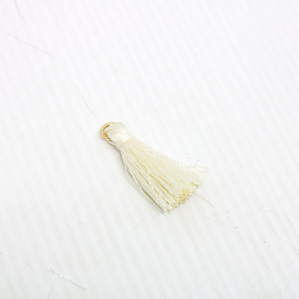 PINGENTE-POMPOM-TASSEL-25MM-EM-POLIESTER-COM-100-PECAS-283---BEGE