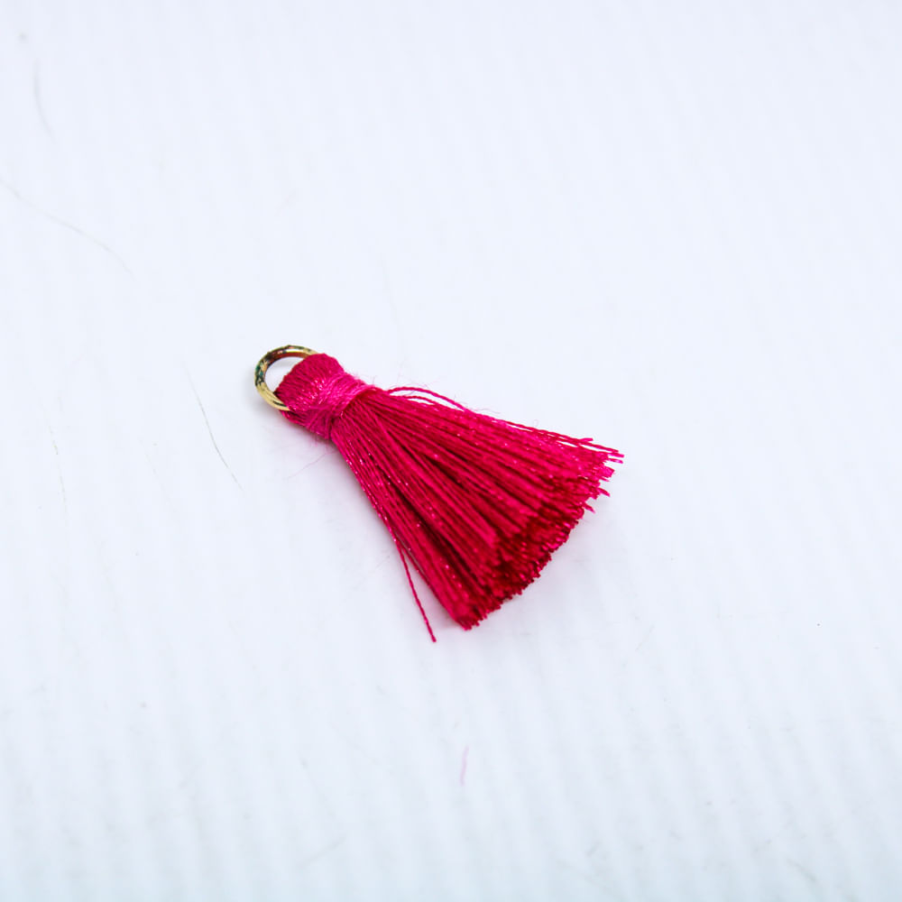 PINGENTE-POMPOM-TASSEL-25MM-EM-POLIESTER-COM-100-PECAS-230---PINK-Z30