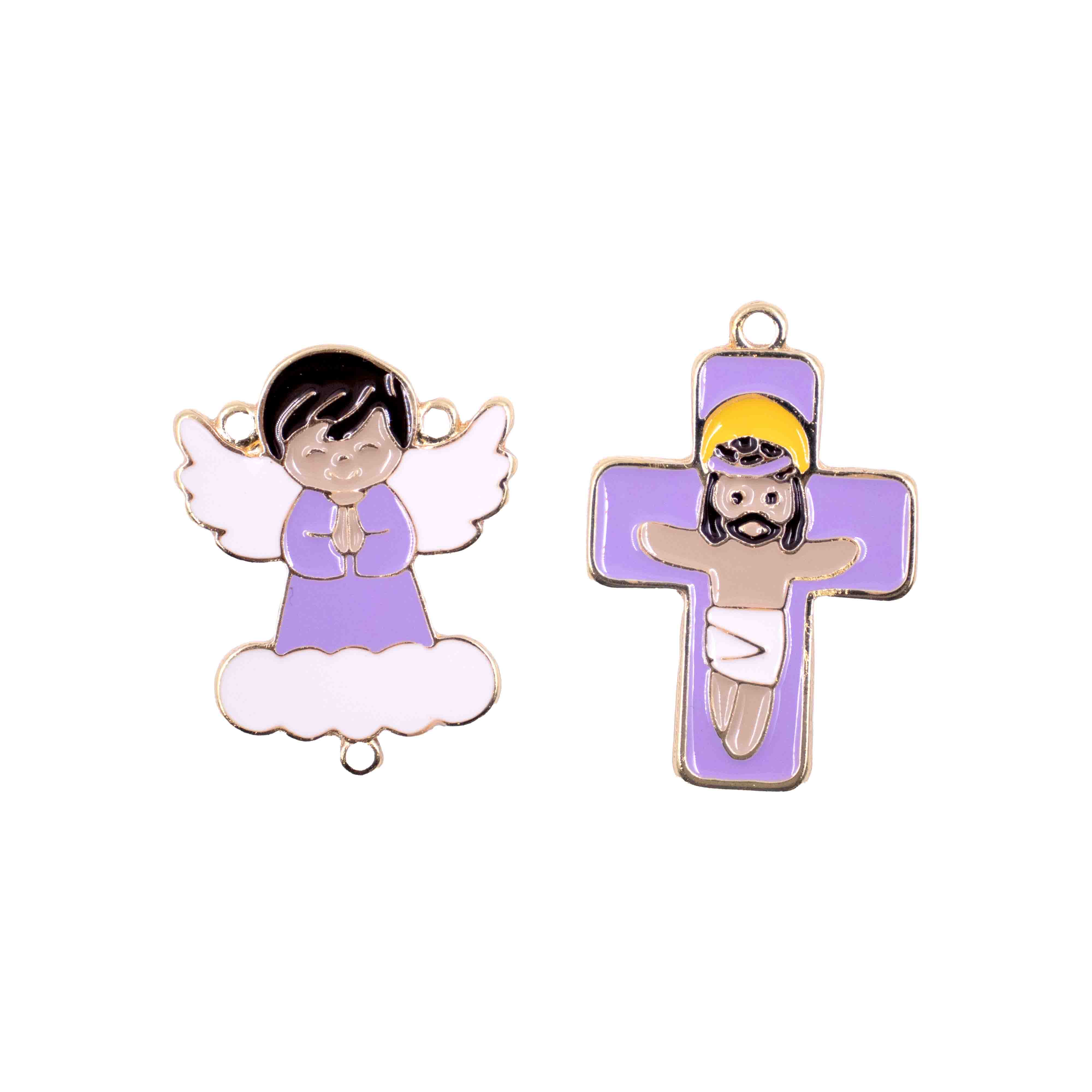 ENTREMEIO-ANJO-NUVEM-E-CRUCIFIXO-EM-ZAMAC-RESINADO-COM-10-PECAS---LILAS