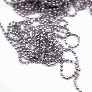 CORRENTE BOLINHA 2.4MM EM FERRO COM 10 METROS