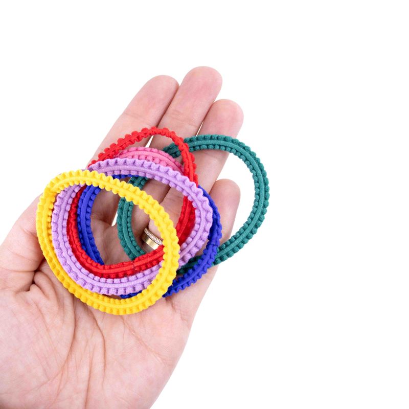 ELASTICO-PARA-CABELO-EM-BABADO-45MM-COM-100-PECAS---103---COLORIDO