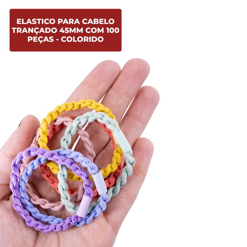 ELASTICO-PARA-CABELO-TRANCADO-45MM-COM-100-PECAS---103---COLORIDO
