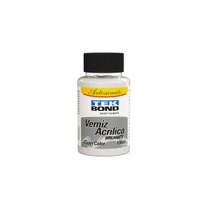 Verniz Acrilico Brilhante Tekbond 100Ml