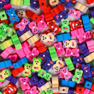 Entremeio Fimo Urso 08X11mm Em Pvc Com 200 Peças