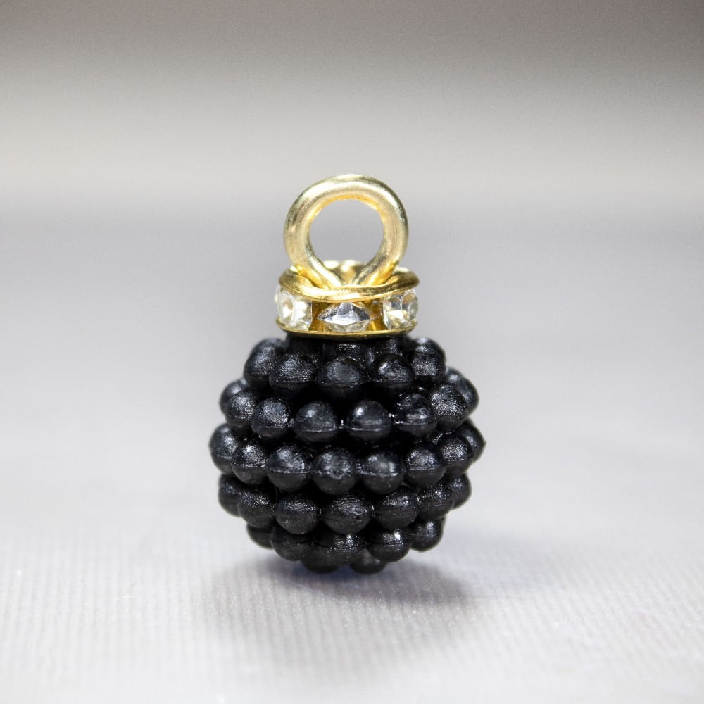 PINGENTE-PEROLA-CRAQUELADA-COM-ENTREMEIO-12MM-250-PCS-225---PRETO-225