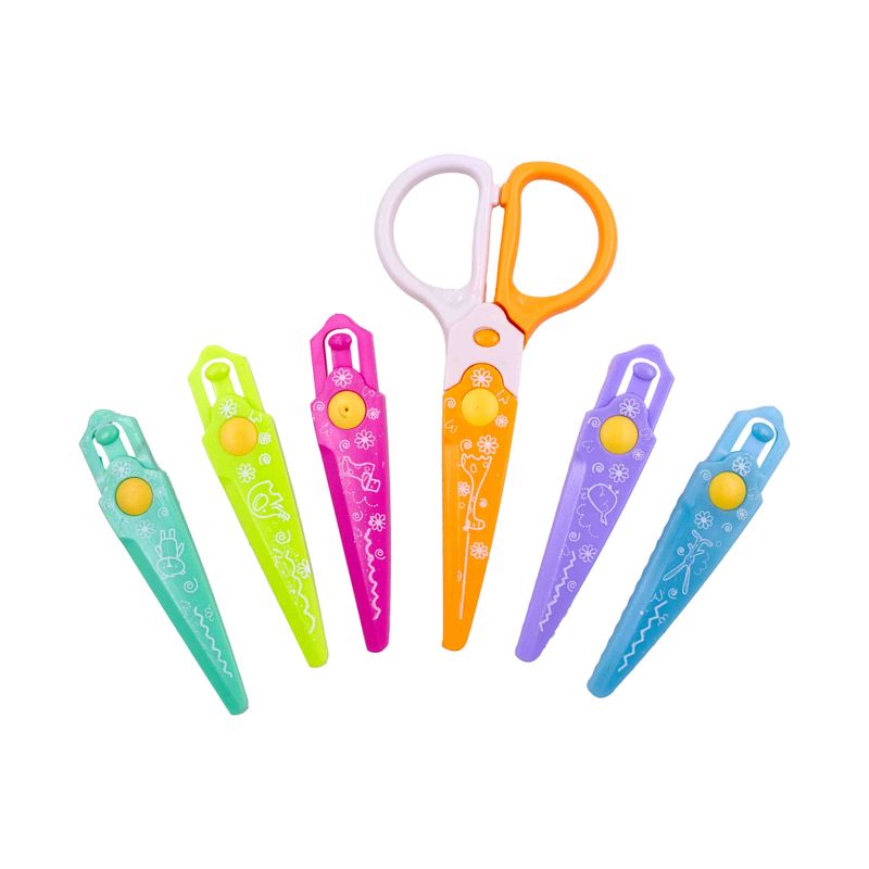 TESOURA-DE-PICOTAR-DECORATIVA-13CM-EM-PLASTICO-COM-6-LAMINAS---COLORIDO