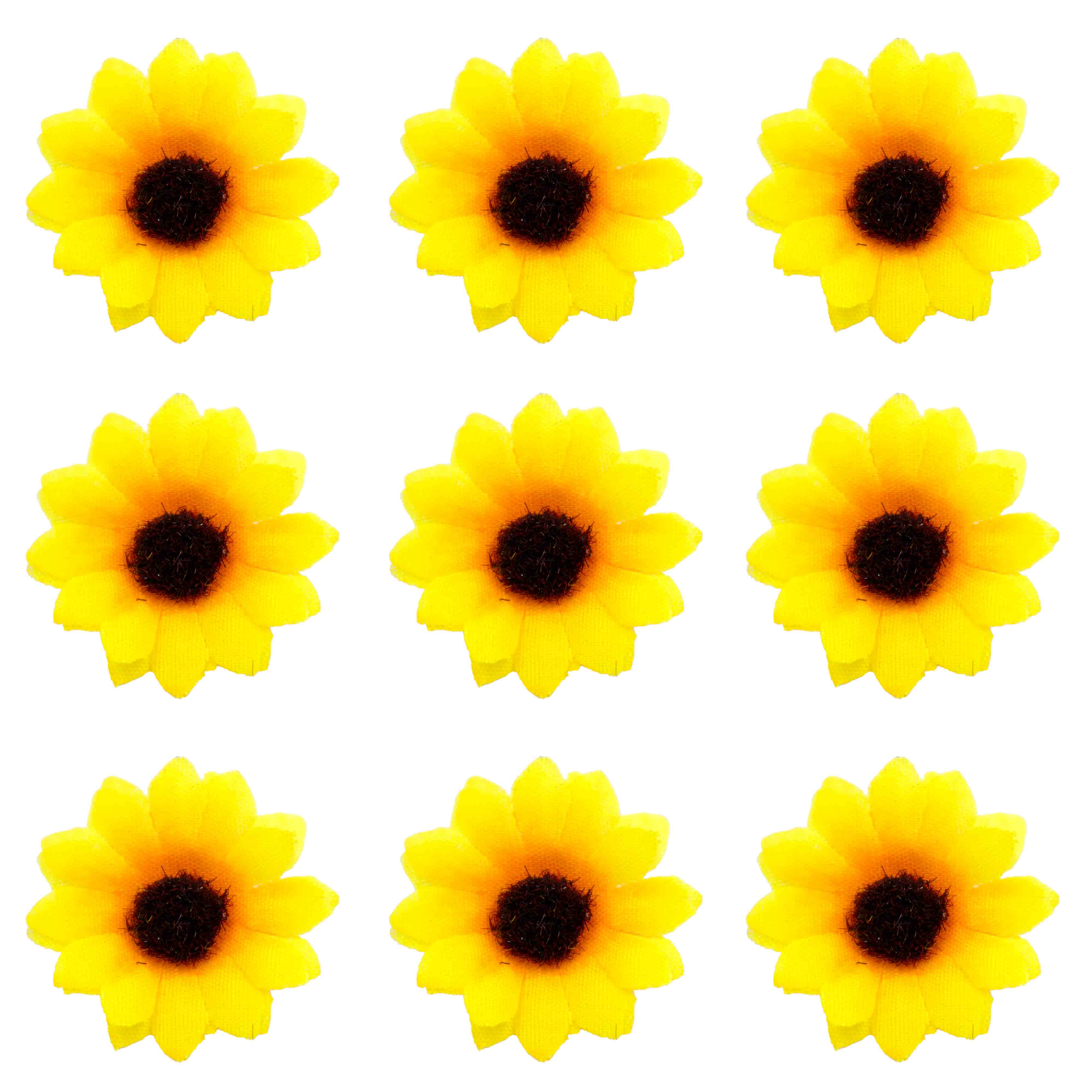 GIRASSOL-30MM-EM-POLIESTER-COM-200-PECAS---AMARELO