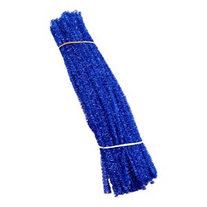 Hastes De Chenille Com Glitter 0.6X30cm Com 100 Peças