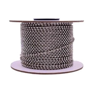Corrente De Strass Separada Ss8.5 Em Vidro Com 50 Metros