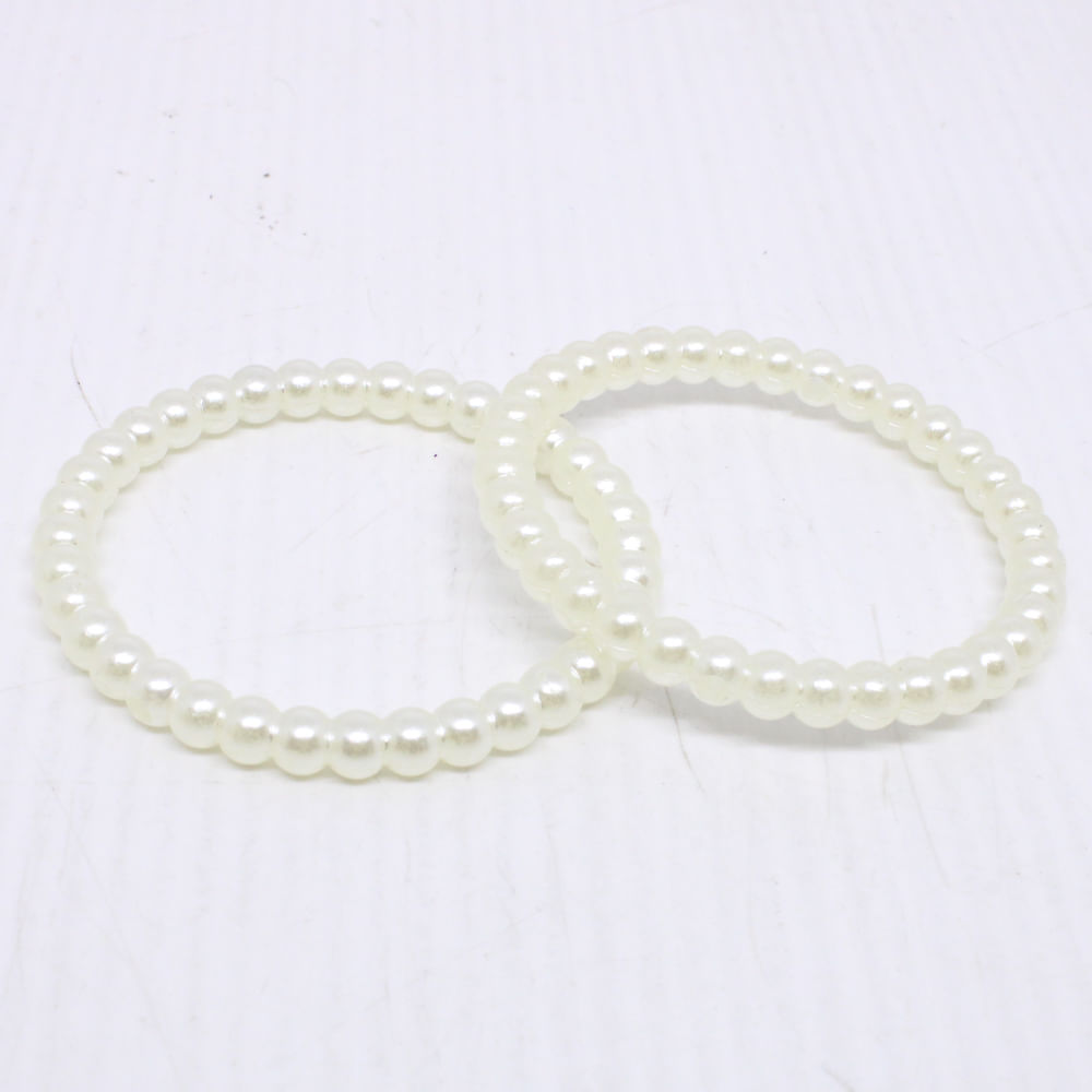 Argola De Perola 45Mm  Em Abs Com 250Gr
