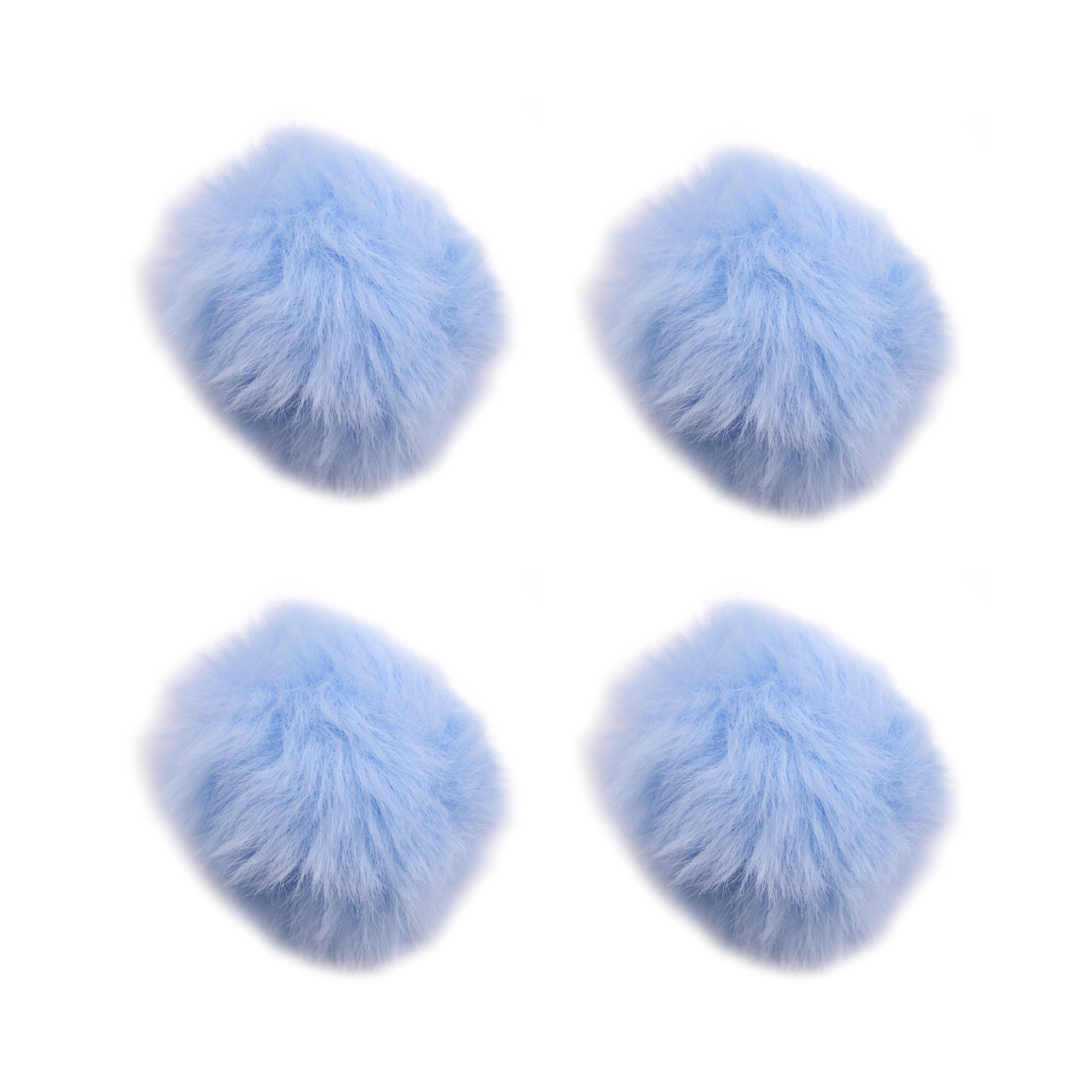 POMPOM DE BOLINHA 40MM EM POLIESTER COM 100 PEÇAS