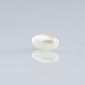 Arroz Perolado Liso Passante 6X12mm Em Abs Com 500Gr