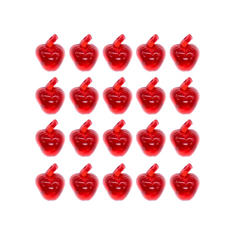 PINGENTE-MACA-18X14MM-EM-ACRILICO-COM-500GR-012---VERMELHO-12
