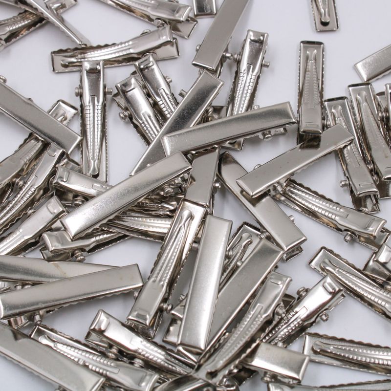 BICO-DE-PATO-RETANGULAR-32MM-EM-FERRO-COM-500-PECAS-074---NIQUEL-074