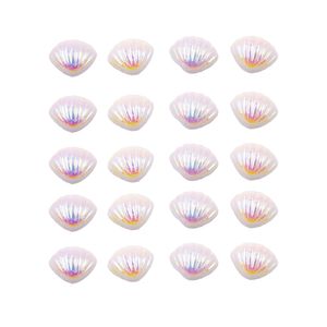 Aplique Concha Do Mar 10Mm Em Resina Com 200 Peças