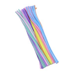 Haste De Chenille Cores 30Cm 100 Un. - Limpador De Cachimbo