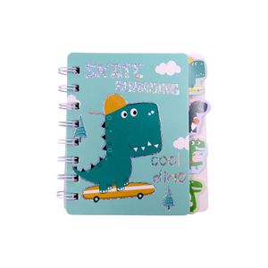 Mini Agenda Espiral Capa Dura Skate Dino  11.5Cm Unidade
