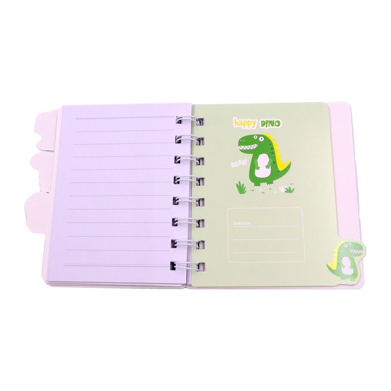MINI-AGENDA-ESPIRAL-CAPA-DURA-SKATE-DINO--115CM-UNIDADE---103---COLORIDO