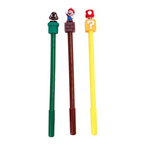 Caneta Ponta Fina Sortidas Mario 48 Peças