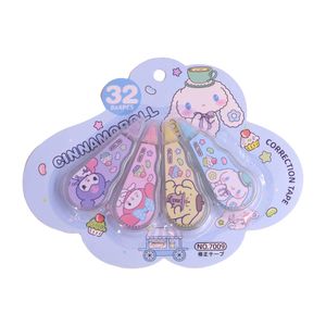 Kit Corretivo De Fita Sanrio Com 04 Peças