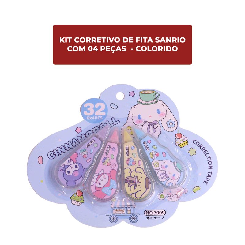 KIT-CORRETIVO-DE-FITA-SANRIO-COM-04-PECAS---103---COLORIDO