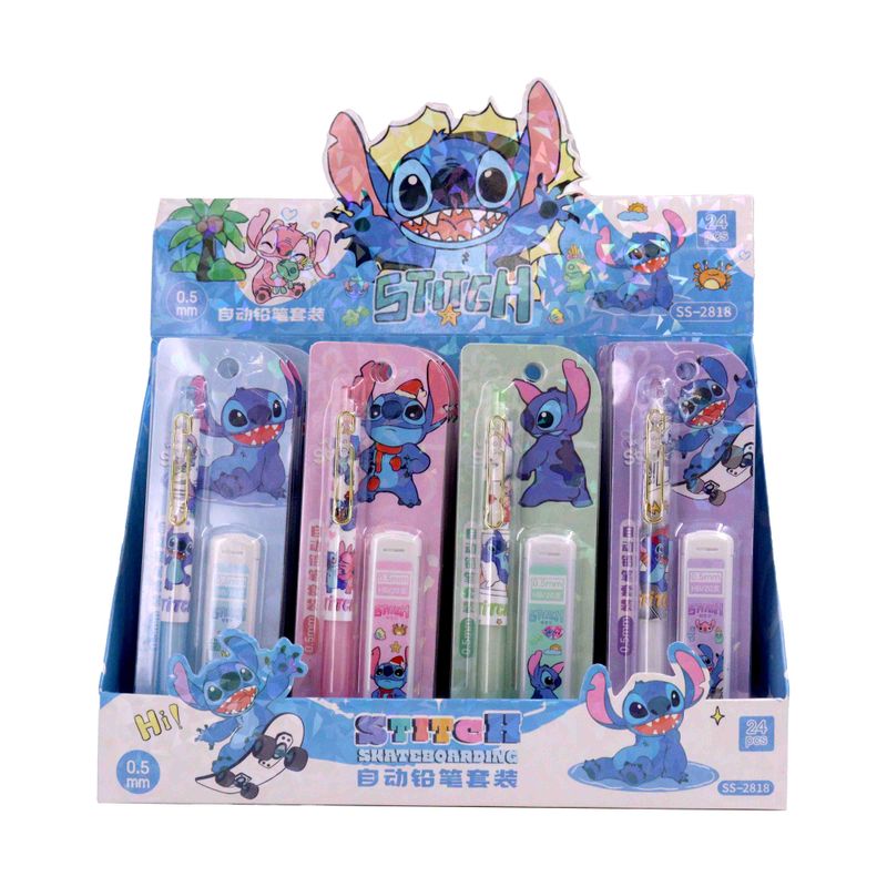 KIT-LAPISEIRA-E-GRAFITE-05-STITCH-COM-24-PECAS---103---COLORIDO