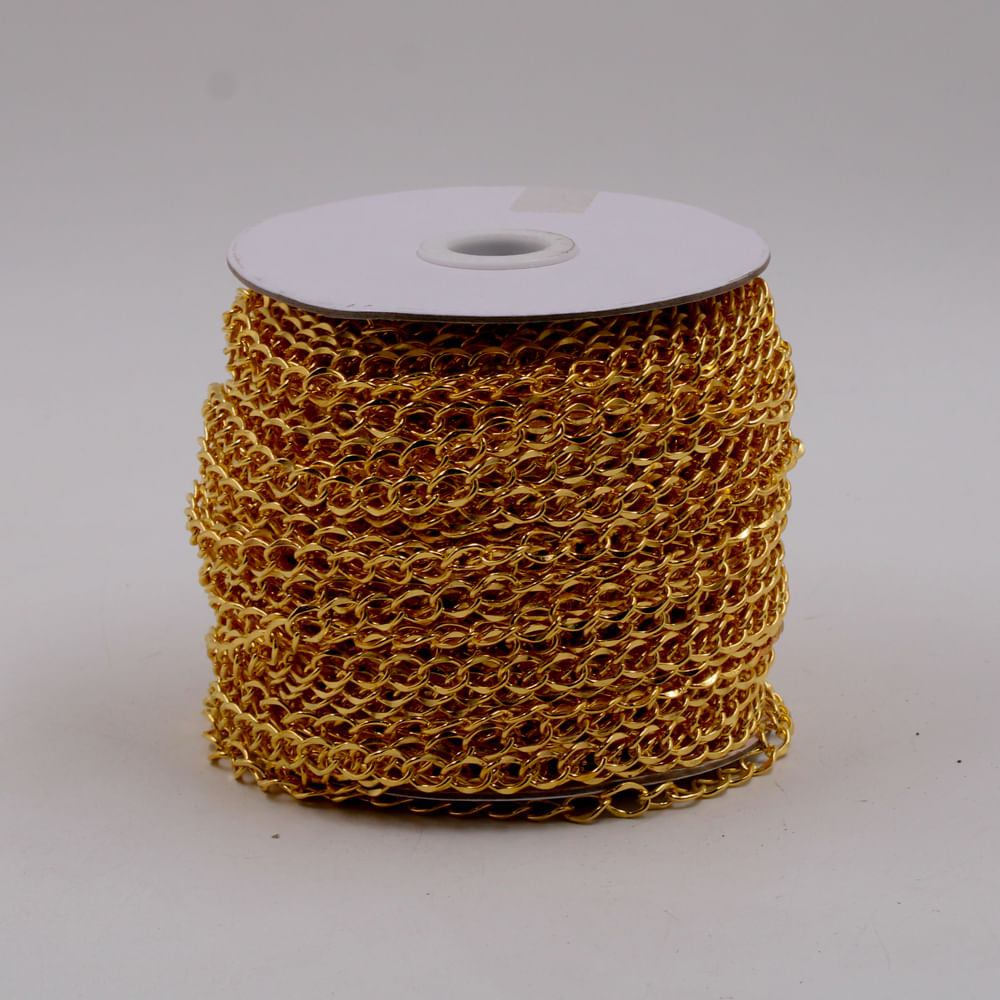CORRENTE-GRUMET-90X7MM-EM-FERRO-COM-50-METROS---DOURADO