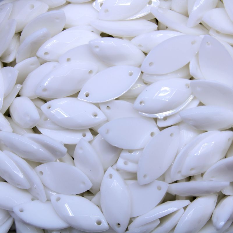 CHATON-PARA-COSTURA-NAVETE-SEXTAVADO-LEITOSO-7X15MM-EM-ACRILICO-COM-25GR---101---BRANCO-101