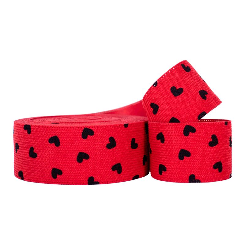 FITA-DE-VELUDO-COTELE-CORACOES-38MM-EM-POLIESTER-COM-11-METROS---275Y---VERMELHO-ESCURO