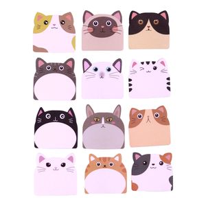 Post It Gatinhos Com 12 Peças