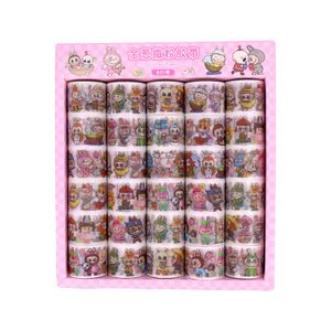 Fita Adesiva Com Glitter Labubu Com 30 Peças