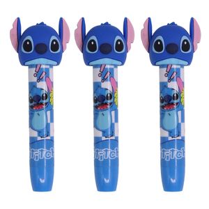 Borracha Rosto Stitch Com 25 Peças