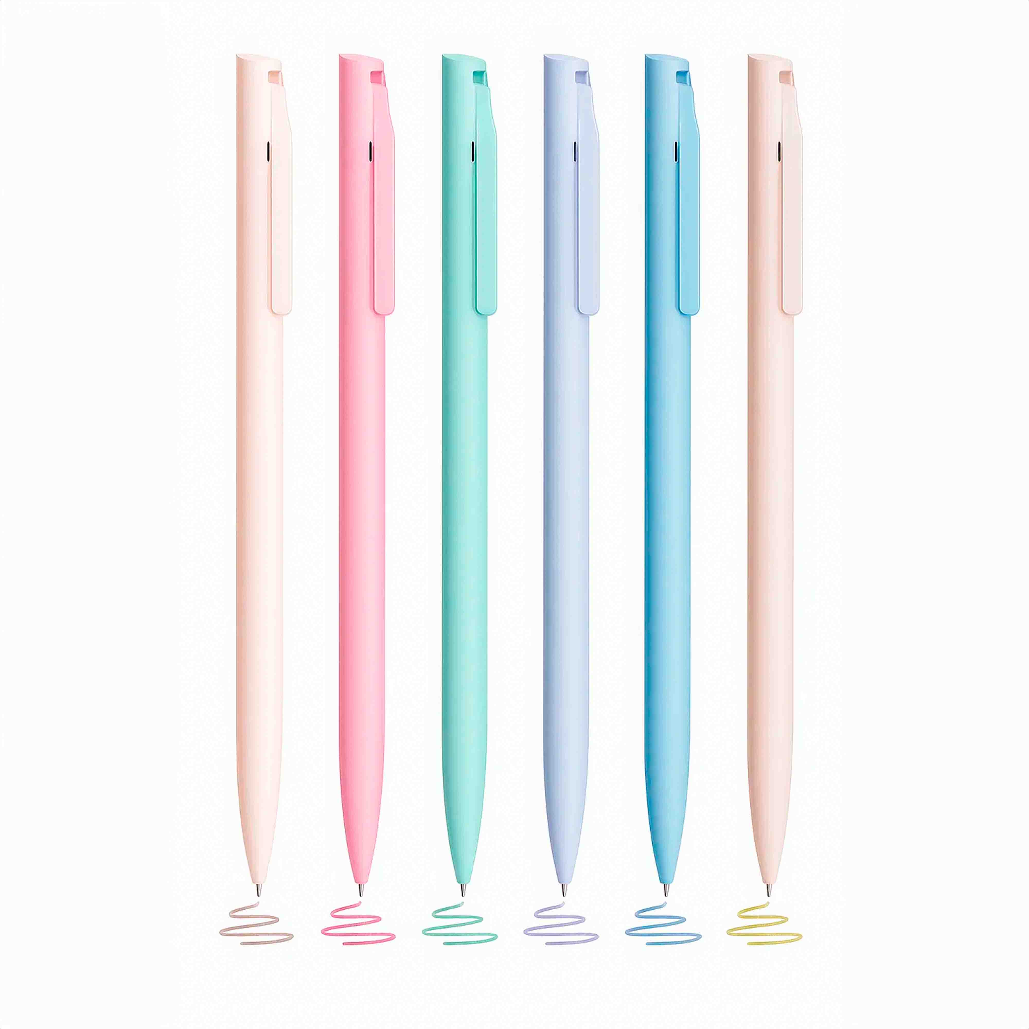 Caneta Esferográfica 0.5Mm Basica Com 6 Peças