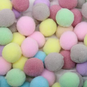 Pompom Bolinha Microfibra Em Poliester 20Mm Com 500 Peças