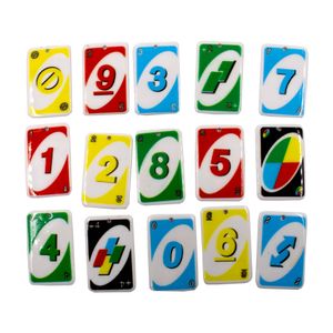 Pingente Jogo De Cartas Uno 25X34mm Em Acrilico Com 50 Peças