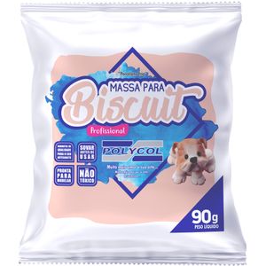 Massa Para Biscuit Polycol Com 90G