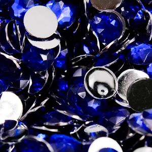 CHATON PARA COLAGEM REDONDO SEXTAVADO 10MM EM ACRILICO COM  250GR