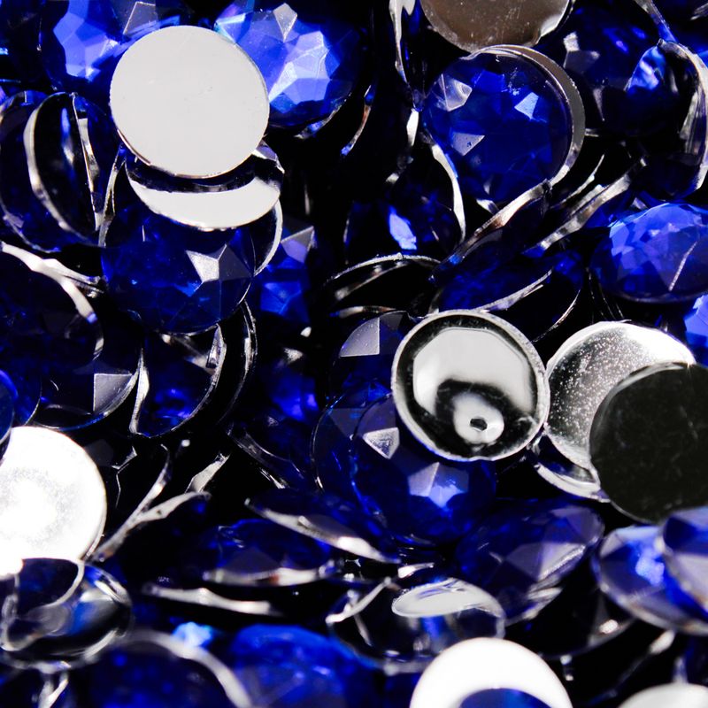CHATON-PARA-COLAGEM-REDONDO-SEXTAVADO-10MM-EM-ACRILICO-COM--250GR---Q004---AZUL-ROYAL
