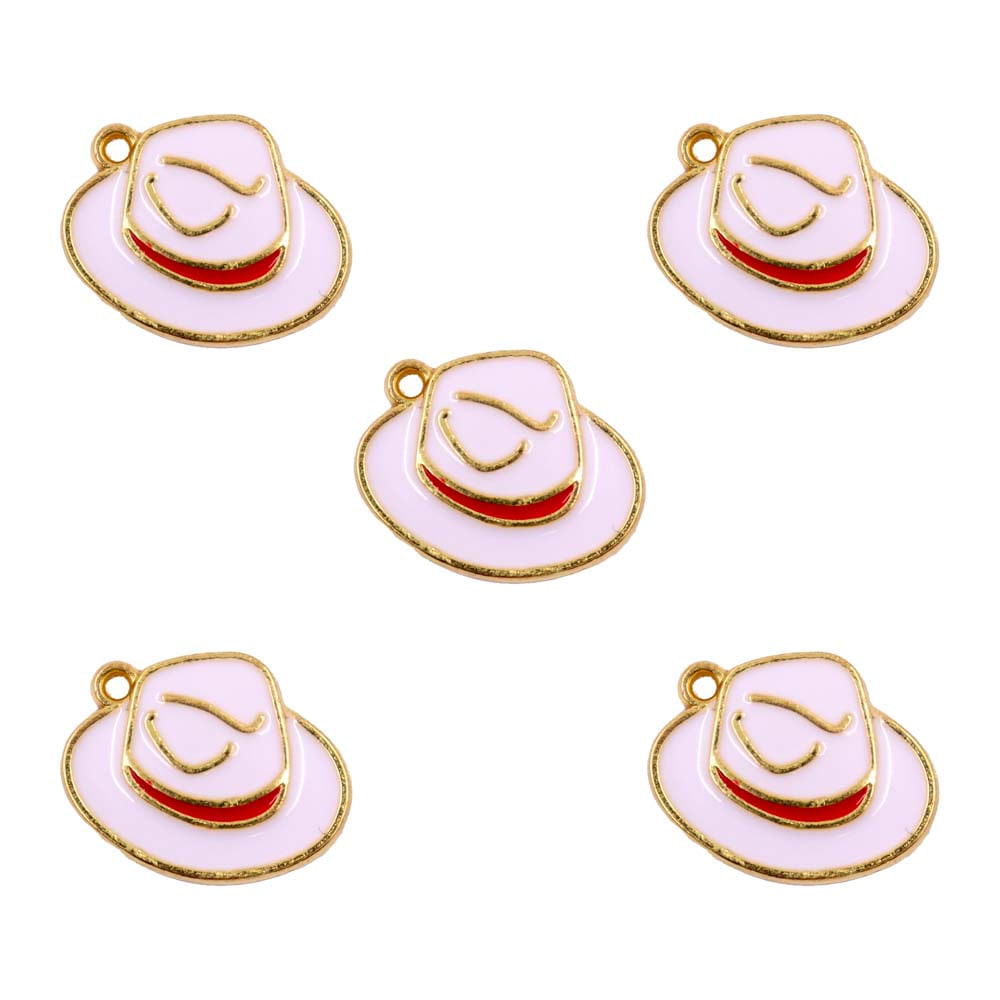 PINGENTE-CHAPEU-ZE-PILINTRA-RESINADO-28MM-EM-ZAMAK-COM-07-PECAS---DOURADO