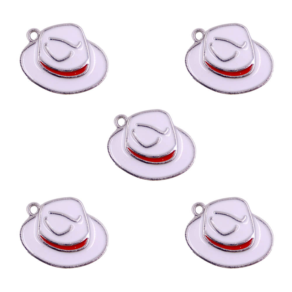PINGENTE-CHAPEU-ZE-PILINTRA-RESINADO-28MM-EM-ZAMAK-COM-07-PECAS---NIQUEL