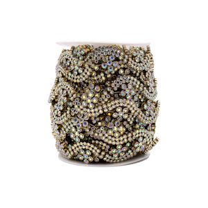 Aljofre Florzinha De Strass Em Abs Com 9,14 Metros