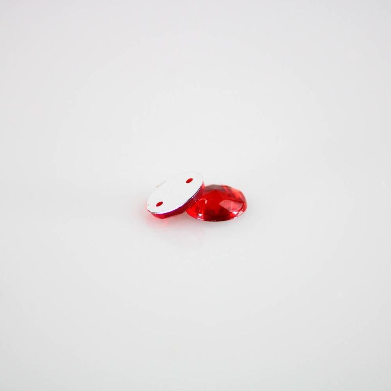 CHATON-COSTURA-REDONDO-SEXTAVADO-08MM-ACRILICO-COM-50GR---026---VERMELHO-026