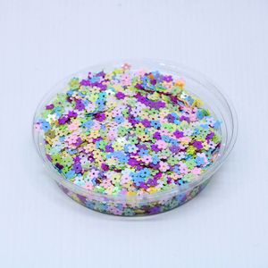Paete Flor Para Colagem 05Mm Em Pvc Com 50G