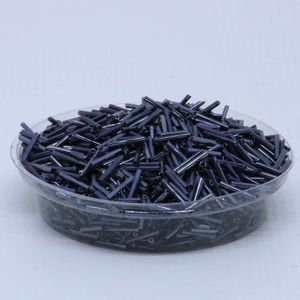 Canutilho 12Mm Em Vidro Com 500Gr