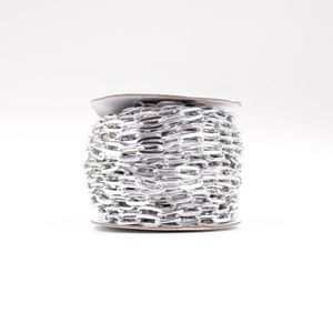 Corrente De Aluminio 8X16mm Com 20 Metros