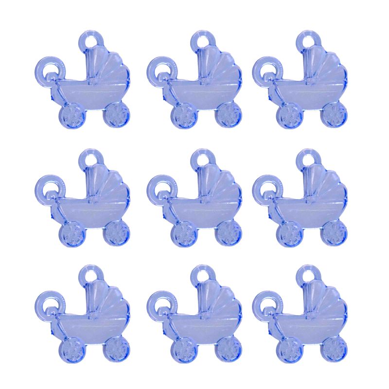 PINGENTE-CARRINHO-DE-BEBE-25X28MM-EM-ACRILICO-COM-500GR-042---AZUL-42