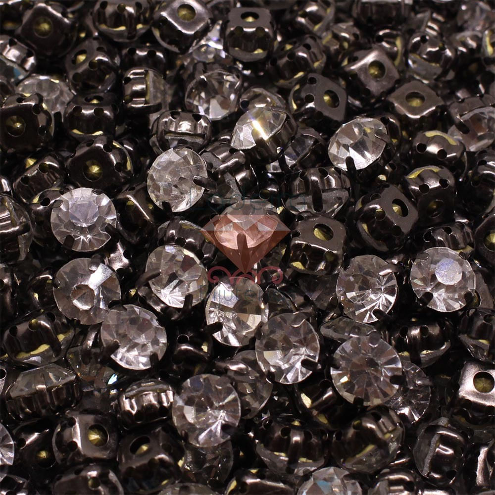 STRASS-DE-COSTURA-C-CAIXINHA-4-GARRAS-SS40-EM-LATAO-COM-288-PECAS-501KR---FUME-CRISTAL