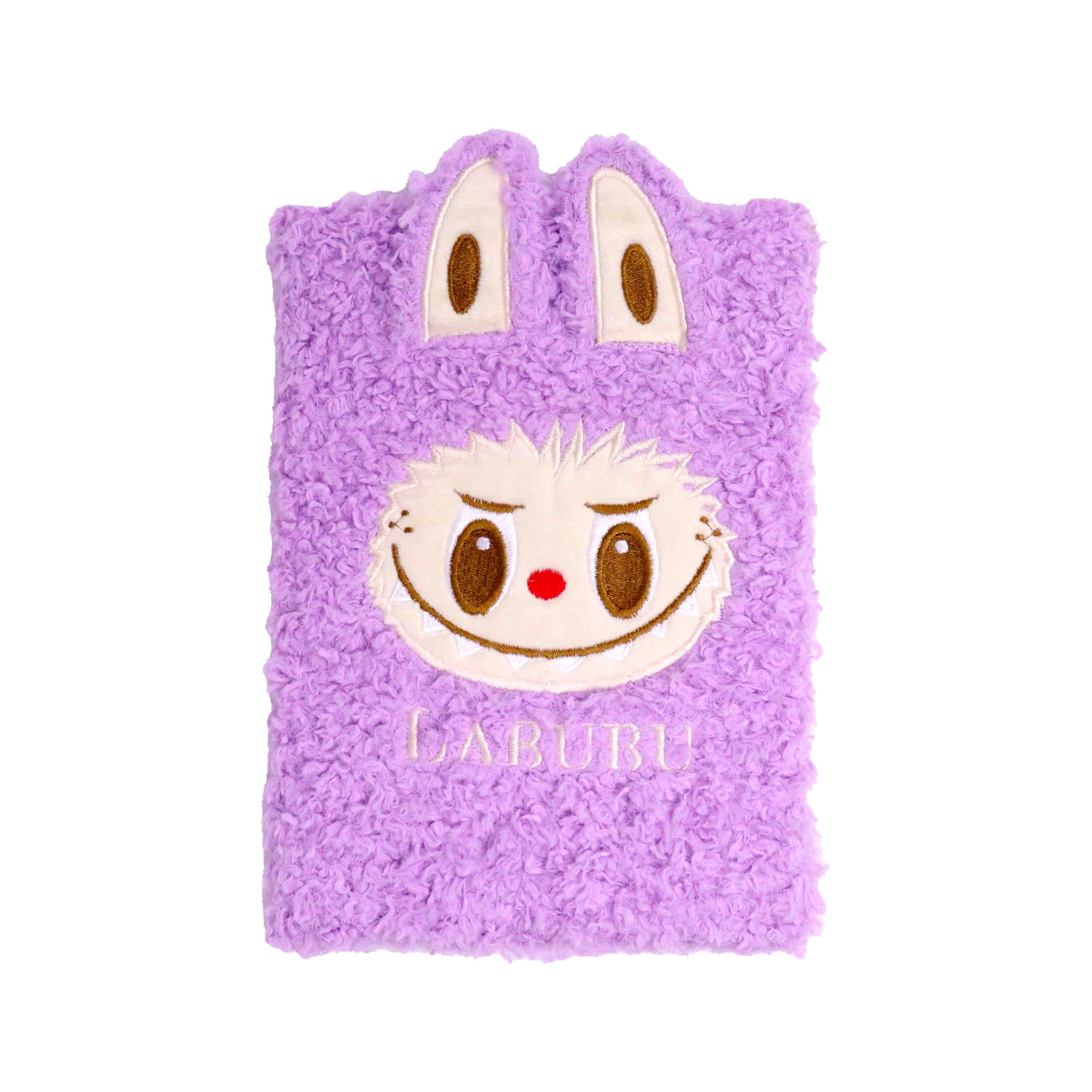CADERNO-DE-PELUCIA-LABUBU-A5-UNIDADE---LILAS