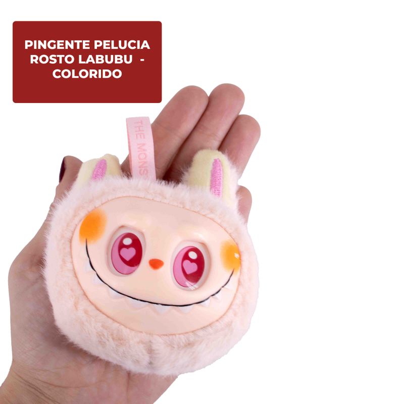 PINGENTE-ROSTO-LABUBU-10CM-PELUCIA-COM-7-PECAS----103---COLORIDO